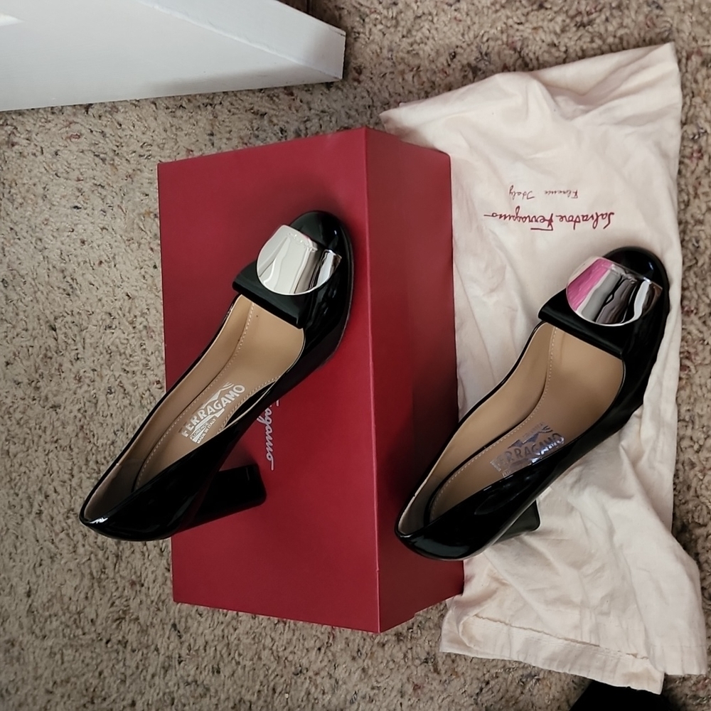 Black 3" heels